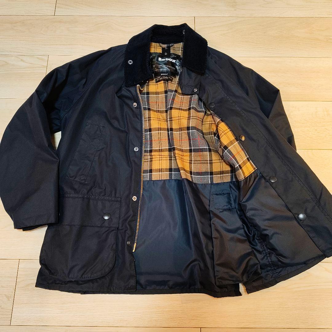 【送料無料】Barbour ビデイル オイルドジャケット ネイビー 38