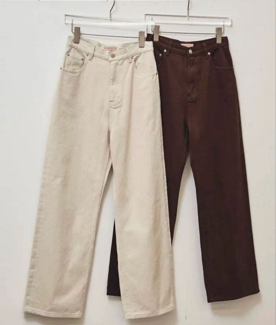 新品未使用❤︎TODAYFUL Cary's Denim ブラウン　24