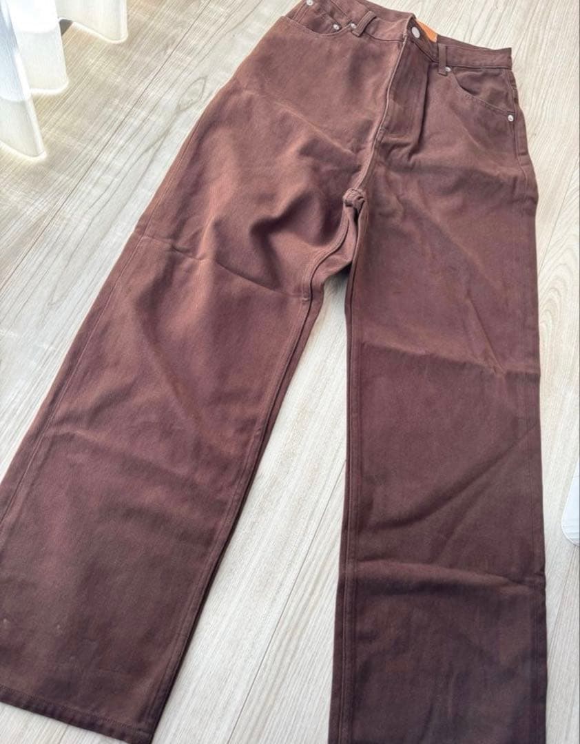新品未使用❤︎TODAYFUL Cary's Denim ブラウン　24