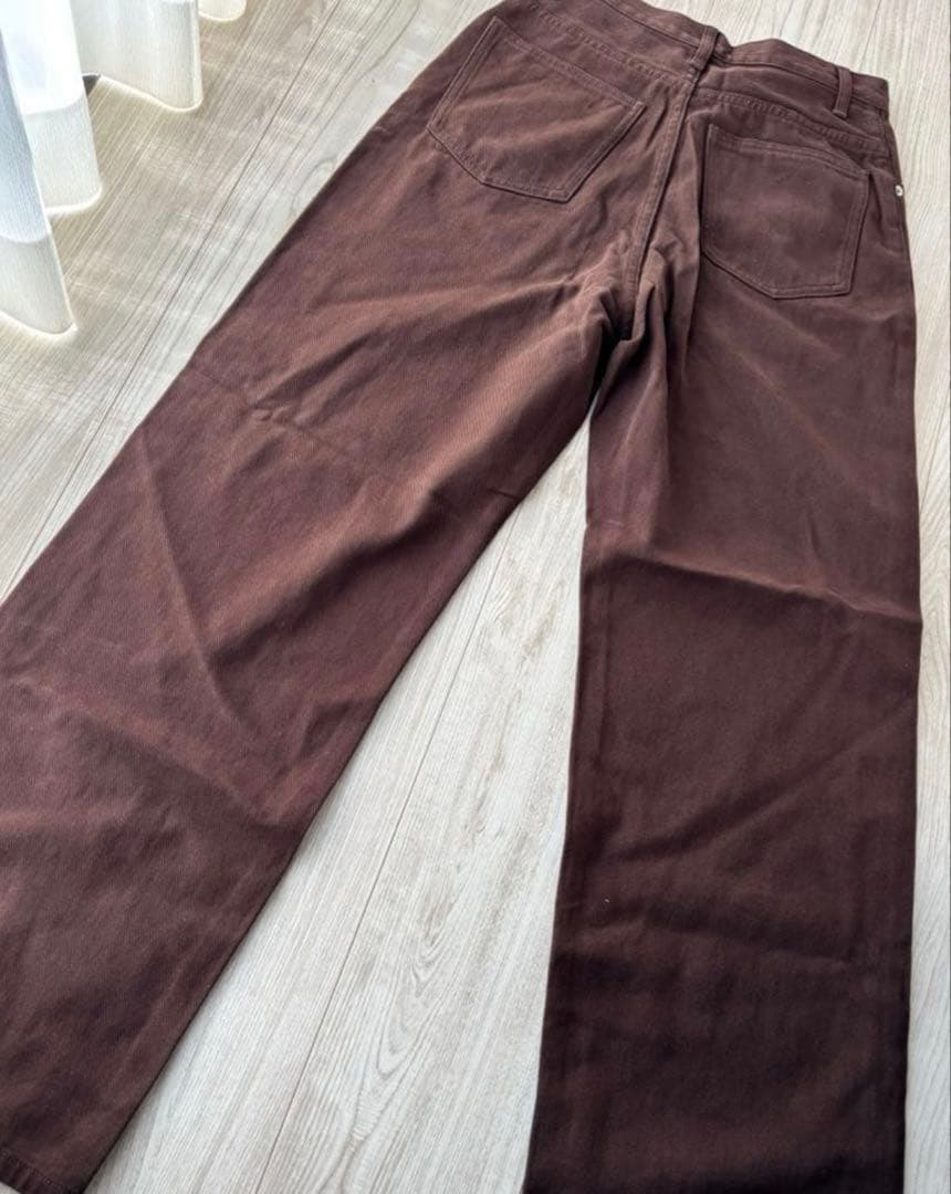 新品未使用❤︎TODAYFUL Cary's Denim ブラウン　24