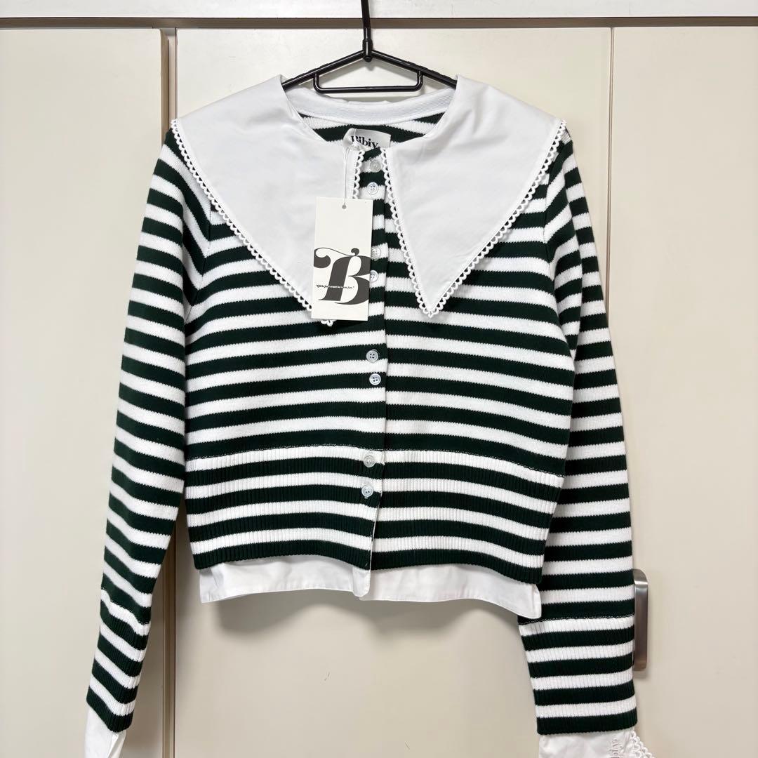 タグ付き新品 bibiy PATTY PILGRIM TOP セーラー ボーダー