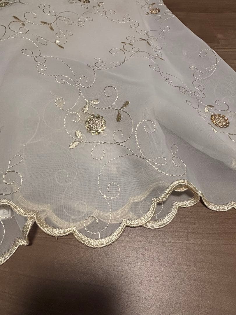 《オーダーメイド》レースカーテン トルコ刺繍・トルコレース　両開き２枚