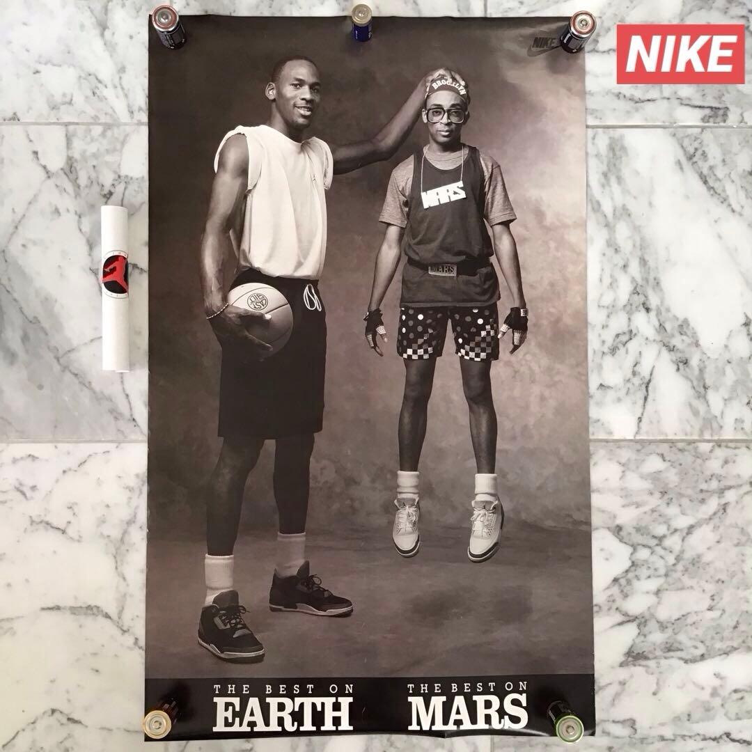 NIKE マイケル・ジョーダン × スパイク・リー ポスター 新品 レア