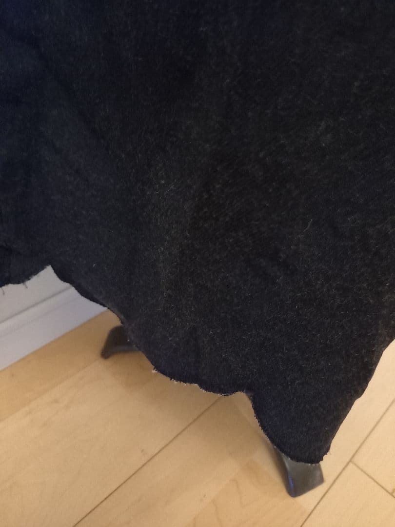 COMMEdesGARCONSスカラップデザインキュロット(濃紺)パンツ
