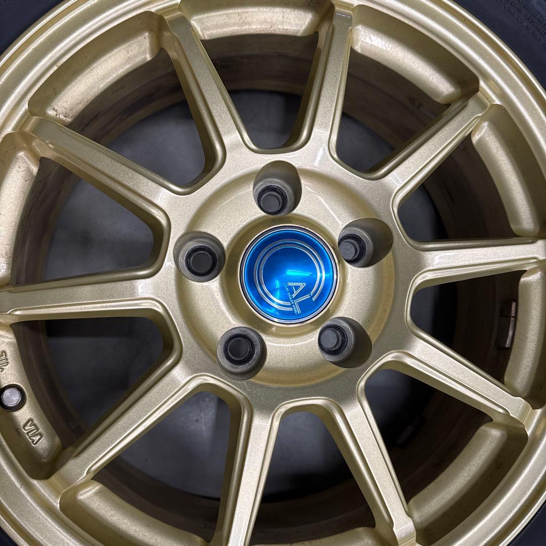 ②アルミホイール　16インチ　6.５ｊ　オフセット３８？　2本セット
