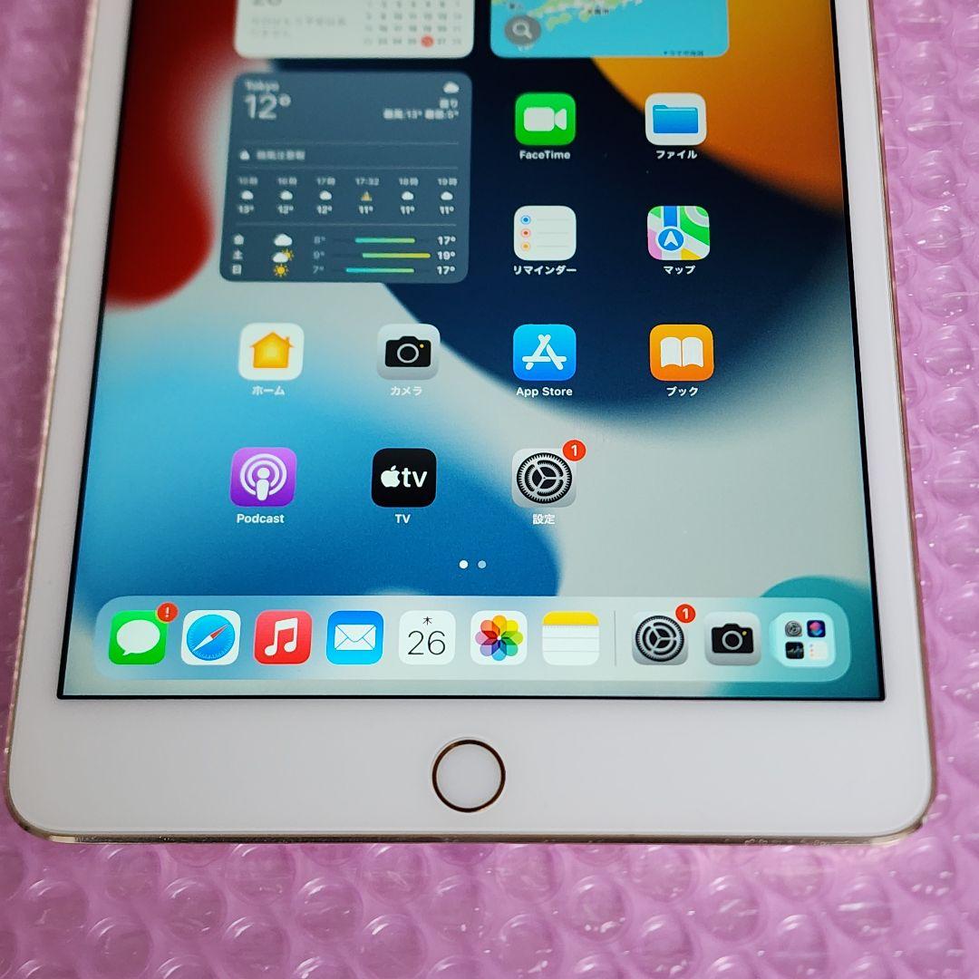 良品　iPad mini 第4世代　バッテリー大変良好　Cellularモデル