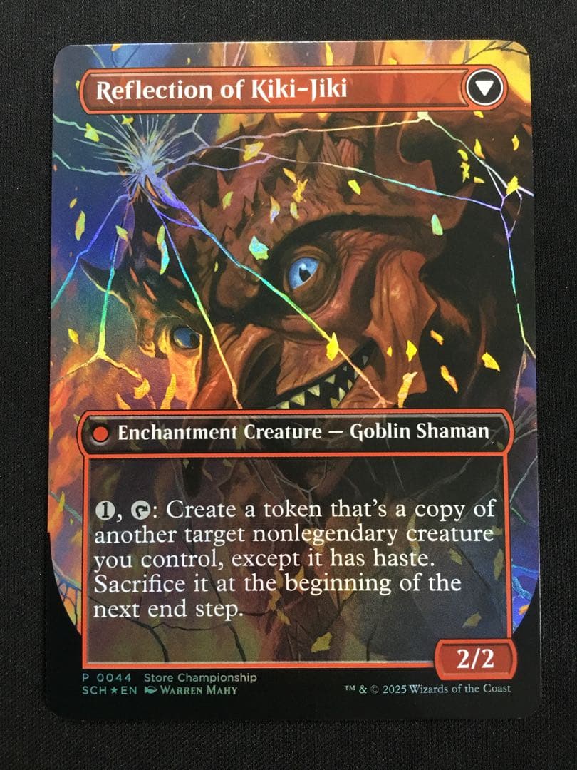 MTG 鏡割りの寓話/キキジキの鏡像 英語版 プロモ foil SCH