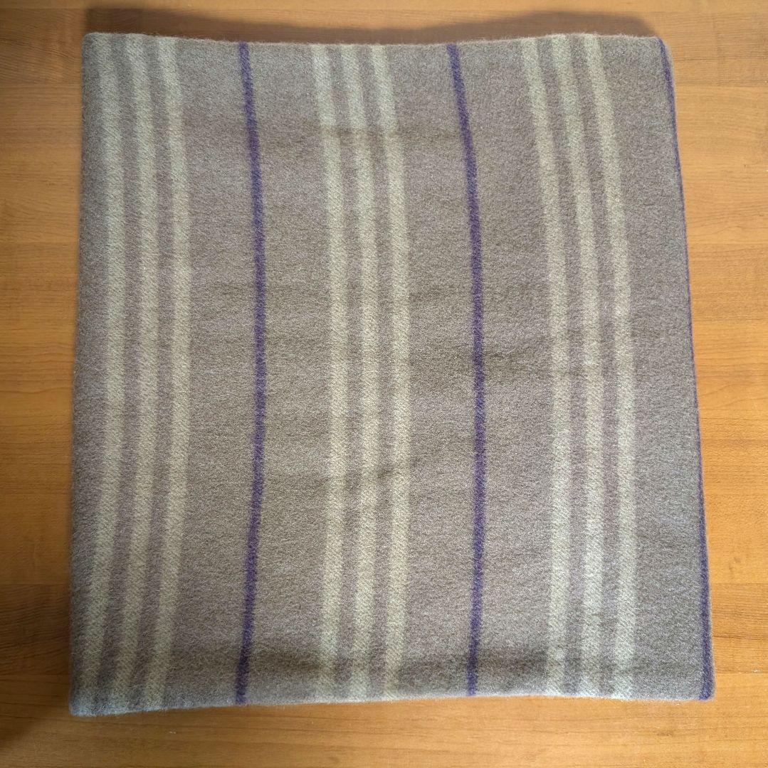 BURBERRY ホース＆ロゴ刺繍 カシミヤ100%スヌード/ネックウォーマー
