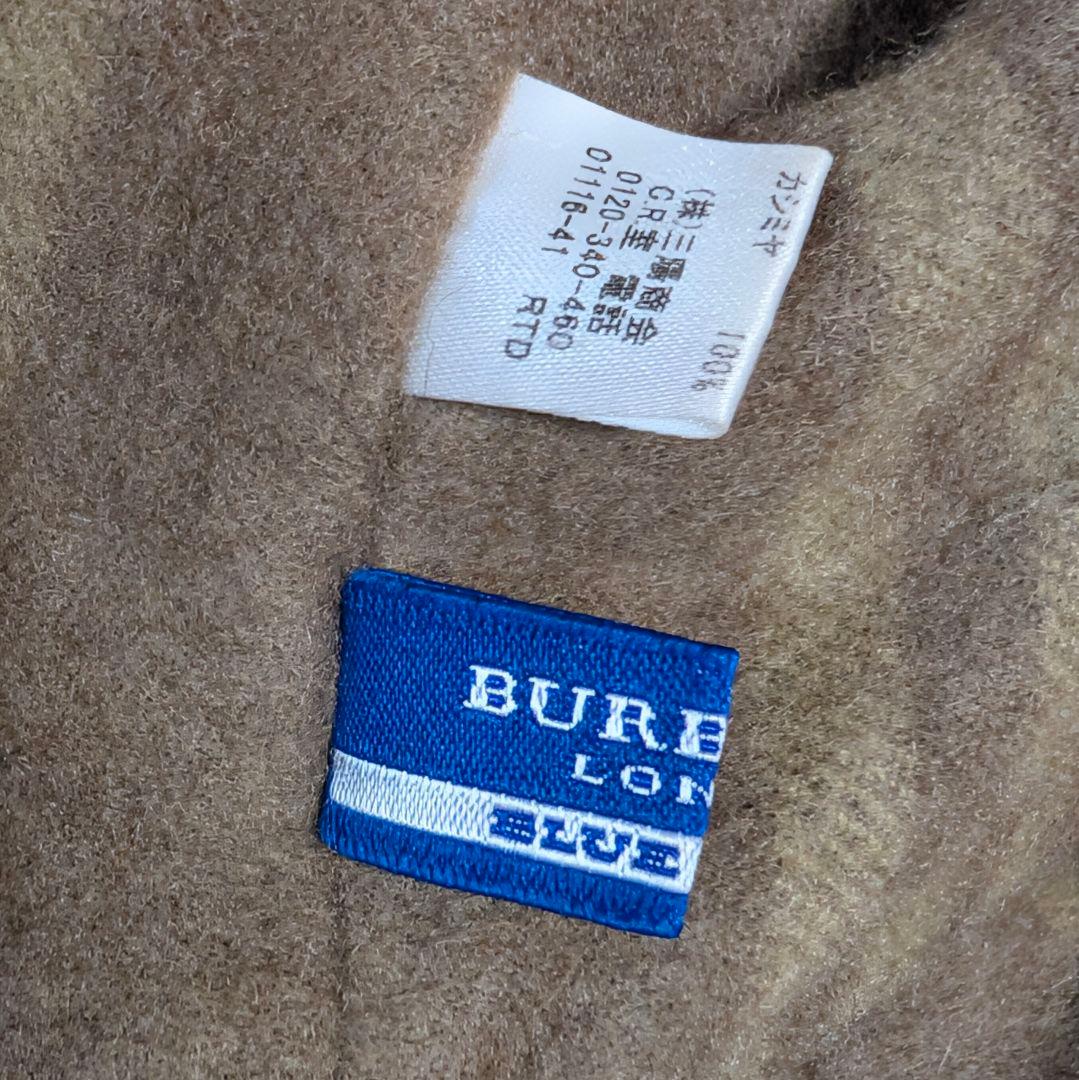 BURBERRY ホース＆ロゴ刺繍 カシミヤ100%スヌード/ネックウォーマー