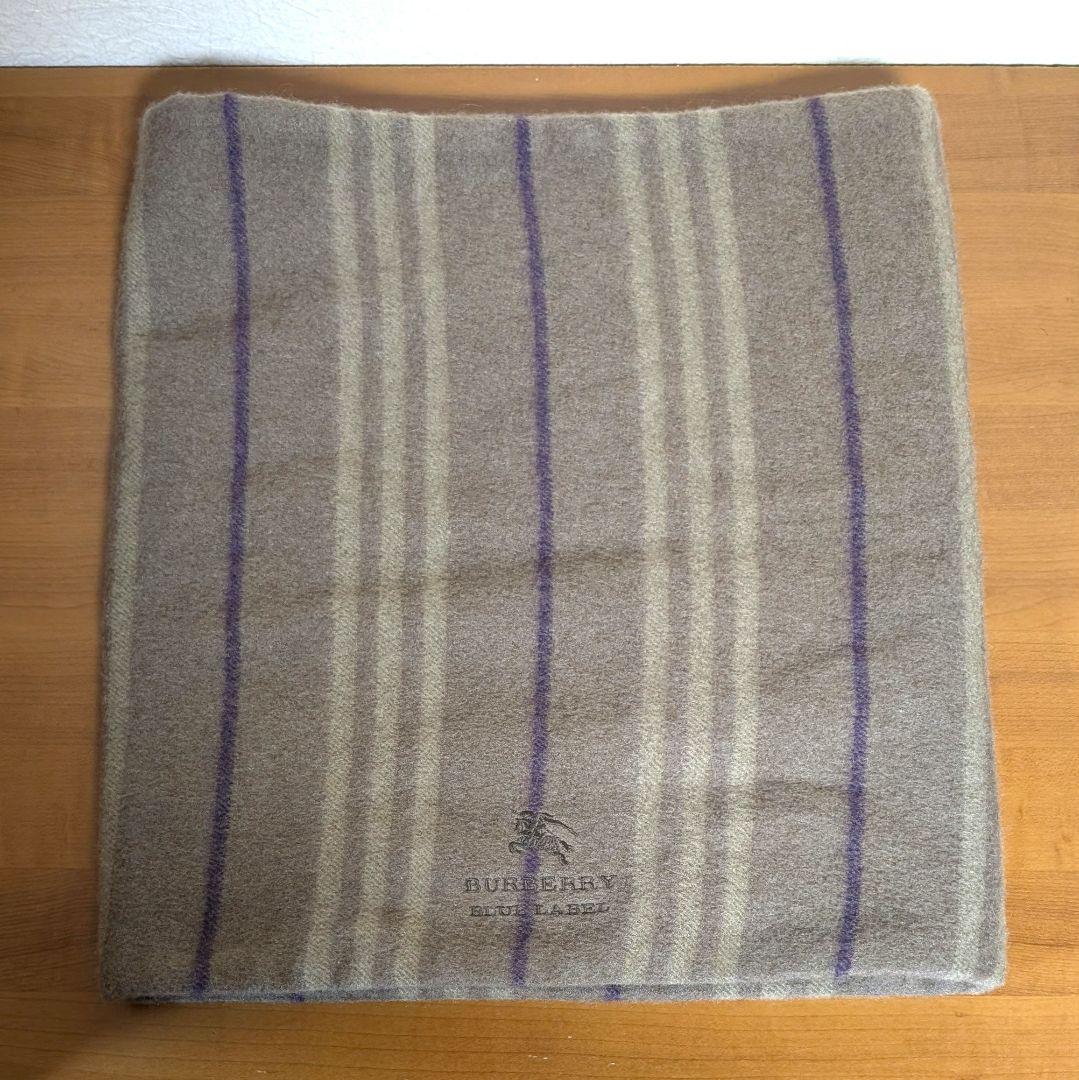 BURBERRY ホース＆ロゴ刺繍 カシミヤ100%スヌード/ネックウォーマー
