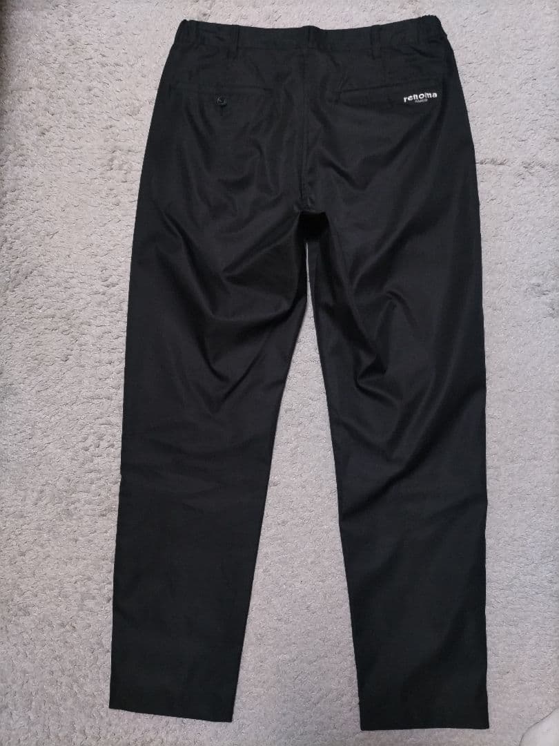 レノマゴルフ　ストレッチ　パンツ　黒