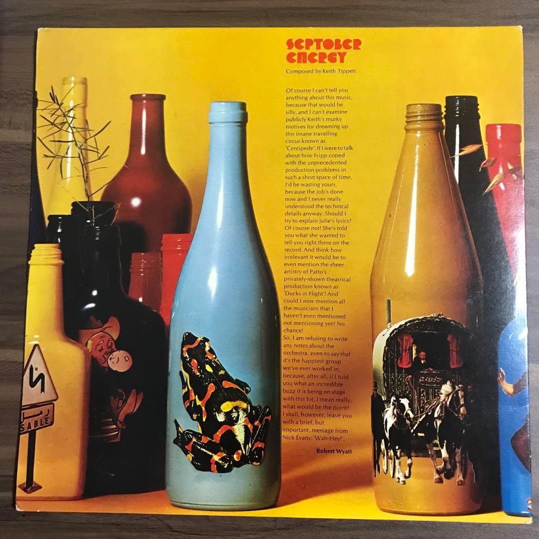 CENTIPEDE  SEPTOBER ENERGY    LPレコード2枚