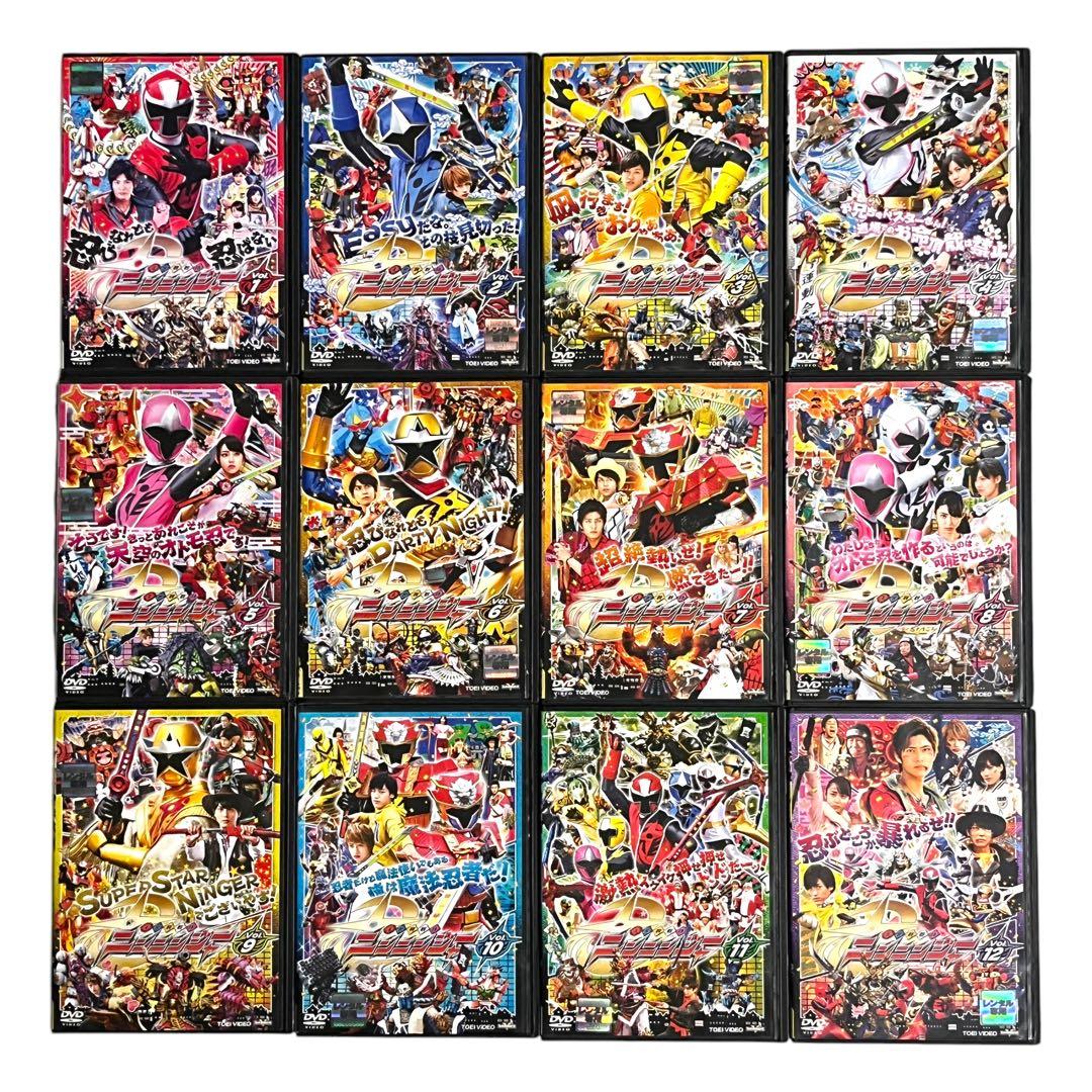 DVD スーパー戦隊 「手裏剣戦隊ニンニンジャー」 16巻 豪華セット