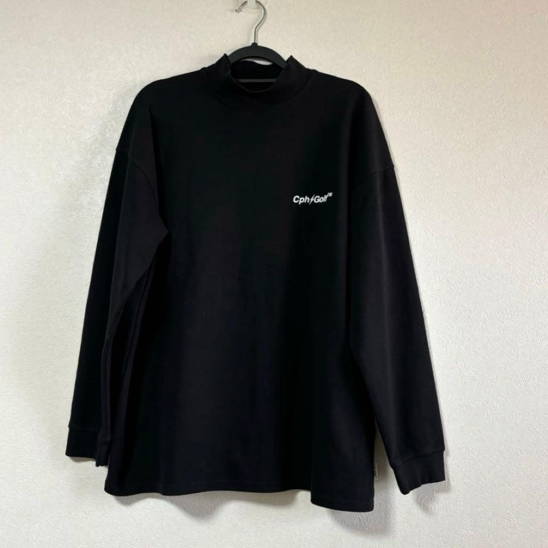 Cph/Golf モックネック 長袖 サンダー　L