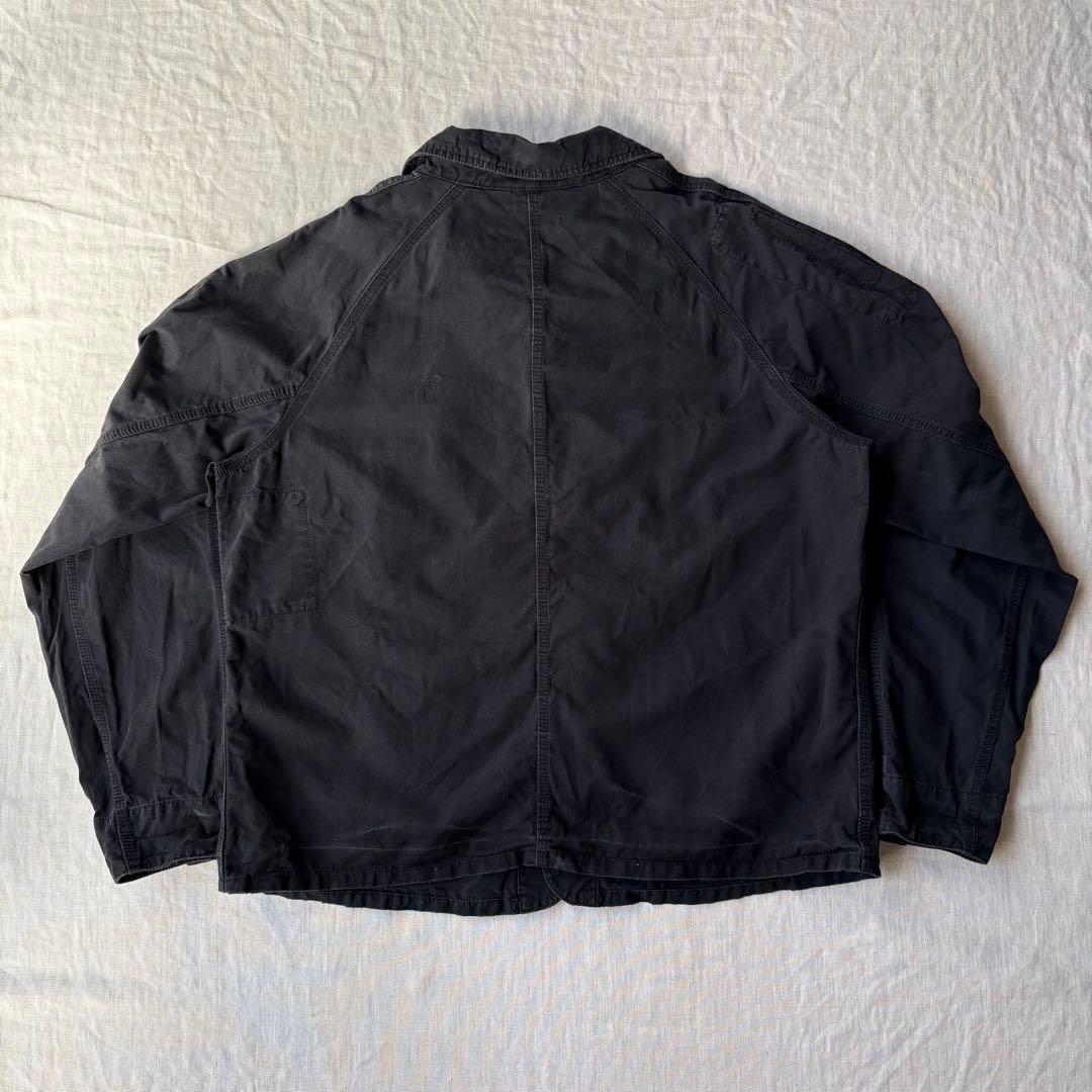 90’s RALPH LAUREN ブラック コットンリネン カバーオール 希少