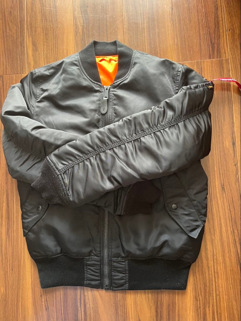 【美品】ALPHA MA-1 FLIGHT JACKET フライトタグ付き