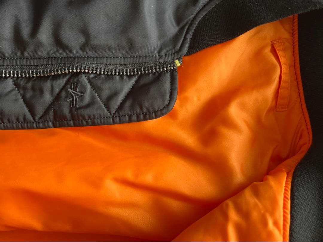 【美品】ALPHA MA-1 FLIGHT JACKET フライトタグ付き