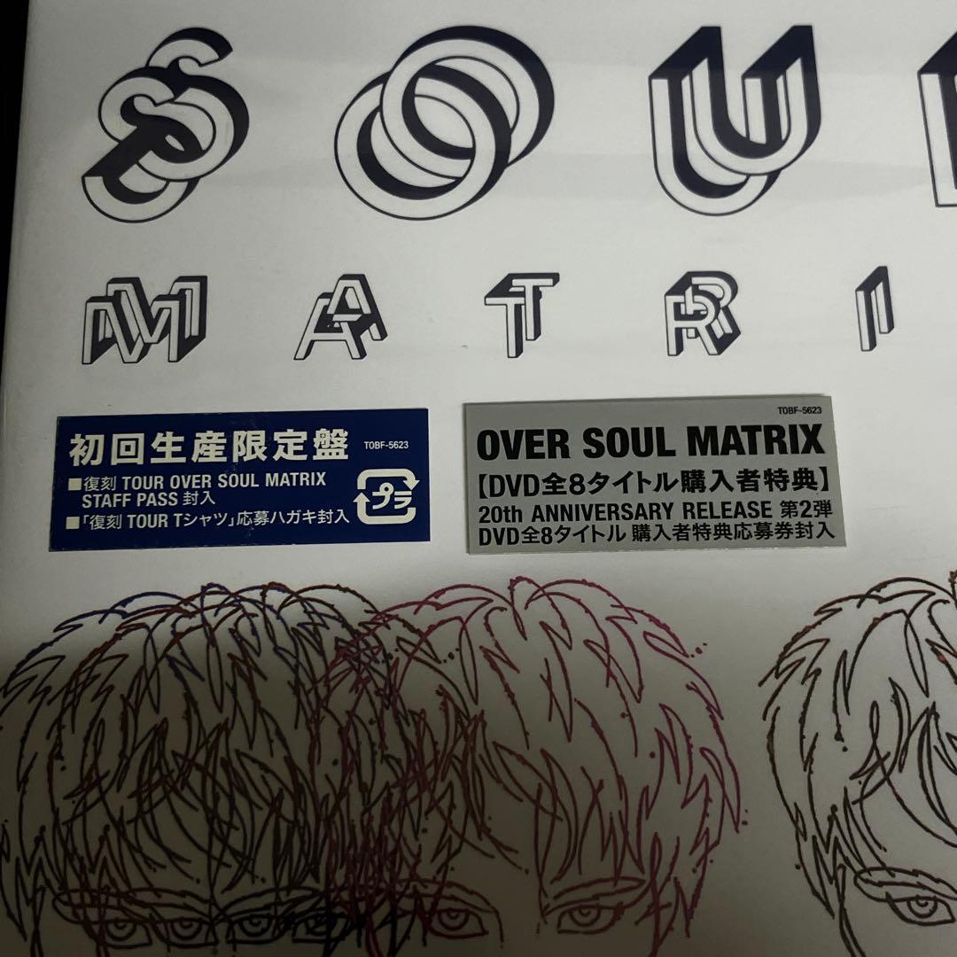 氷室京介 OVER SOUL MATRIX 初回限定盤 20th