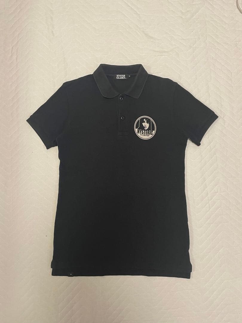 トップス Hys girl back print s/s polo shirt