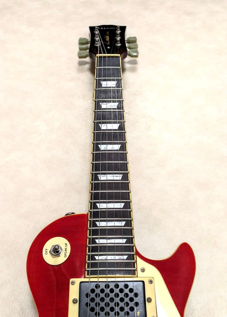 【希少/新品同様】EDWARDS レスポール アンプ内蔵 ミニギター ギグバック