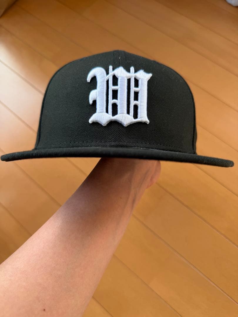 ワコマリア×ニューエラ 59FIFTY ロゴ刺繍 キャップ