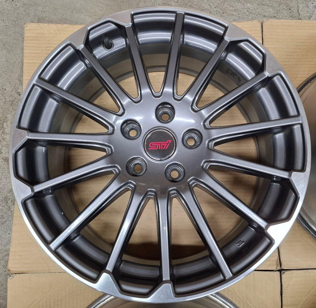 【美品】スバル レヴォーグ STIスポーツ 純正 ホイール 4本 7.5J