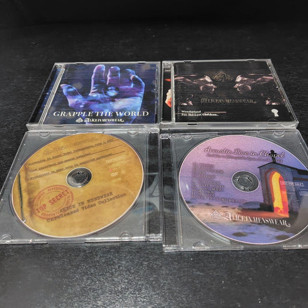 ALICE IN MENSWEAR　アルバム＆DVDグッズセット
