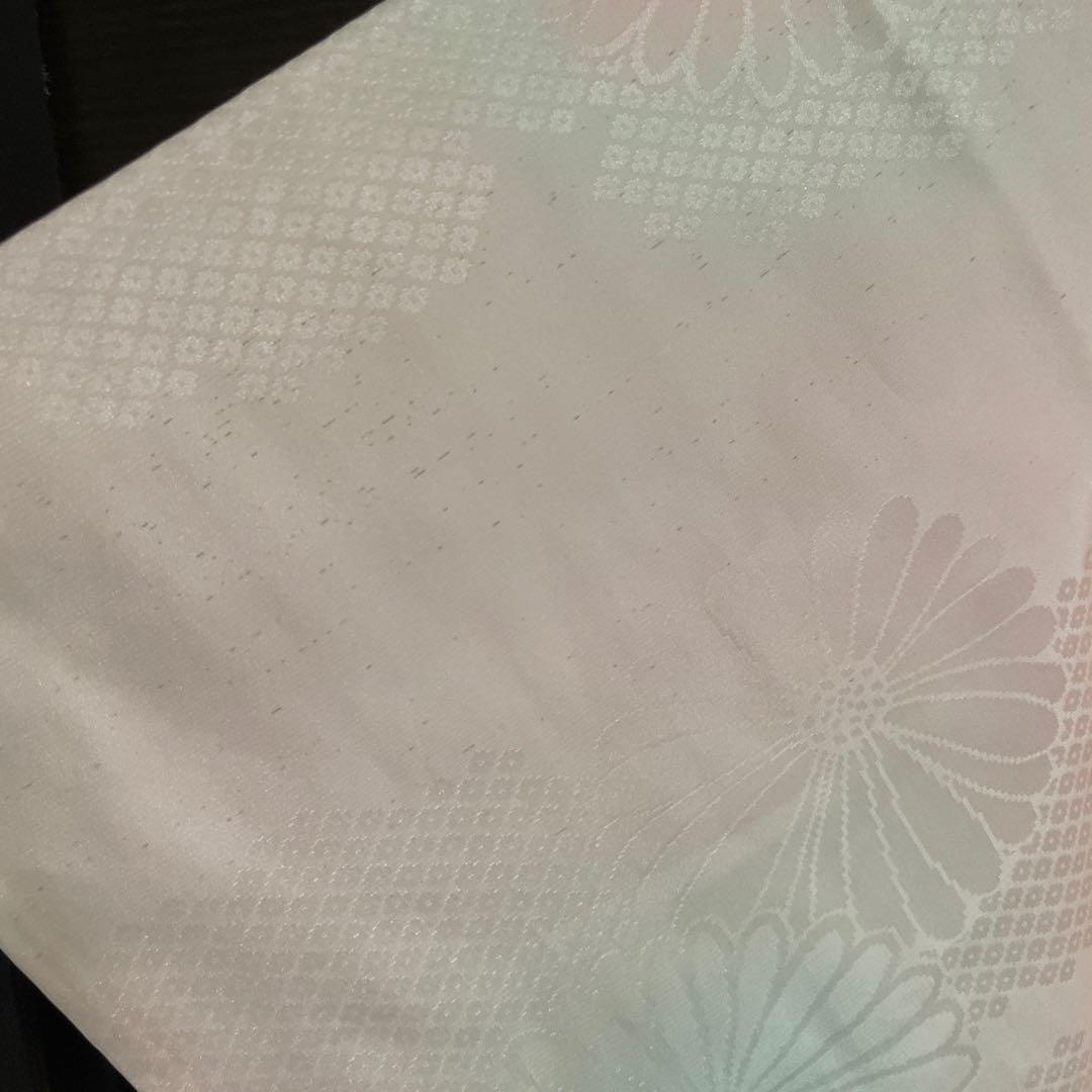 振袖と長襦袢セット　刺繍半衿付き　正絹　桜　赤　トールサイズ　卒業式　袴にも