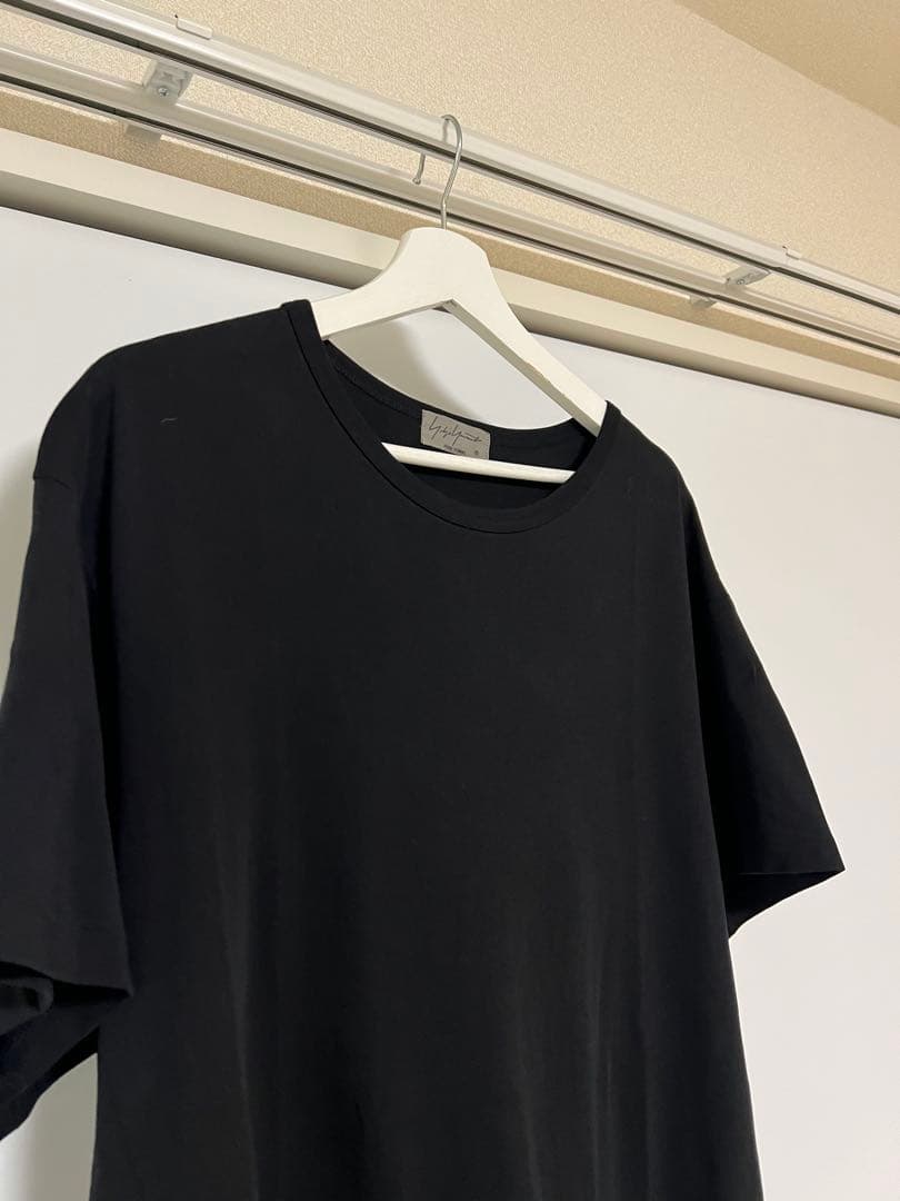 最終価格 Yohji Yamamoto 80/-ディオラマスムース釈迦釦丸首半袖
