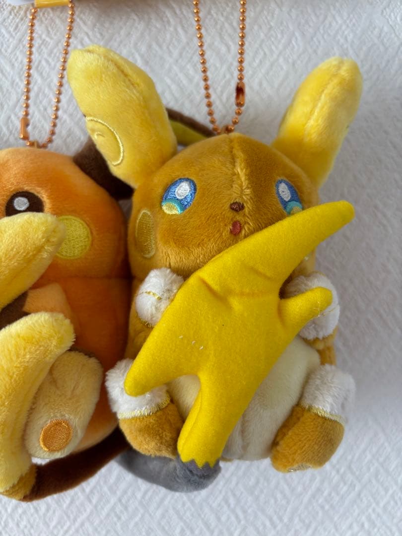 ポケモンセンター限定ぬいぐるみ にたものどうし ライチュウ&アローラライチュウ
