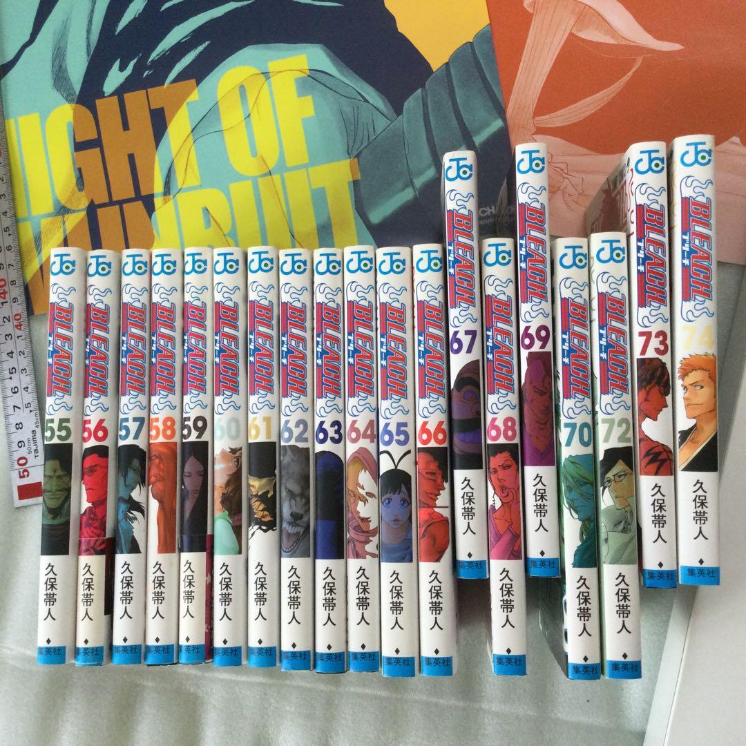 ブリーチ BLEACH 千年血戦篇　55-74巻　初版　原画展限定　A4ポスター