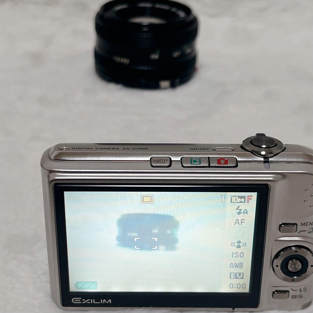 CASIO EXILIM EX-Z1000 コンパクト デジタルカメラ シルバー