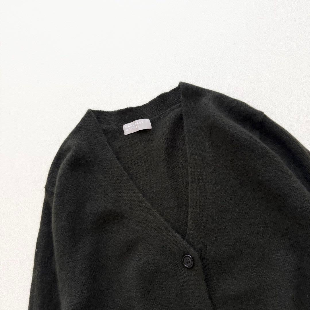 マーガレットハウエル　カシミヤ混　カーディガン