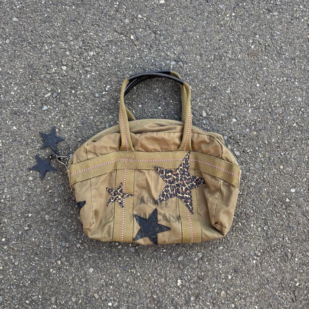 y2k 平成 ヒョウ柄CIAO CIAO CHAKOアーミーBAG ディアハンタ