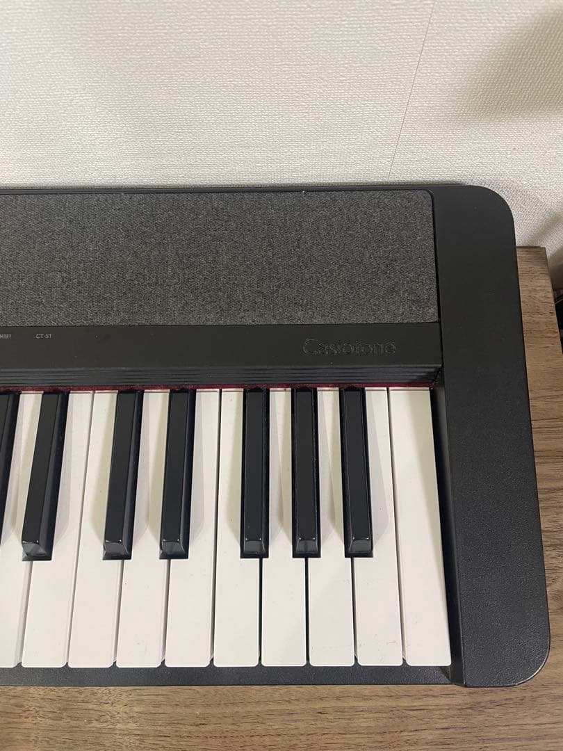 【キレイ】CASIO CT-S1 電子ピアノ ブラック