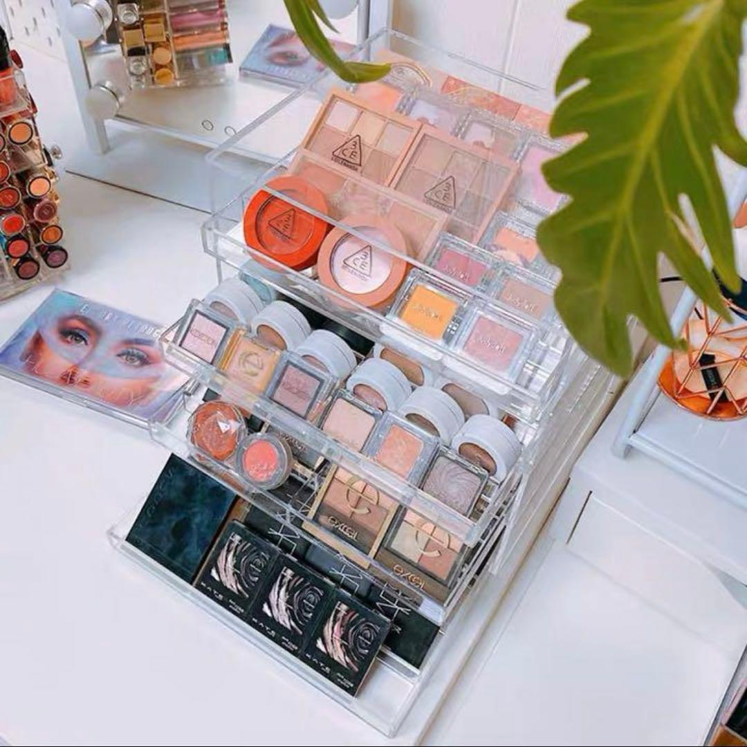 化粧品収納 アクリルボックス コスメボックス 透明ケース コスメ 収納