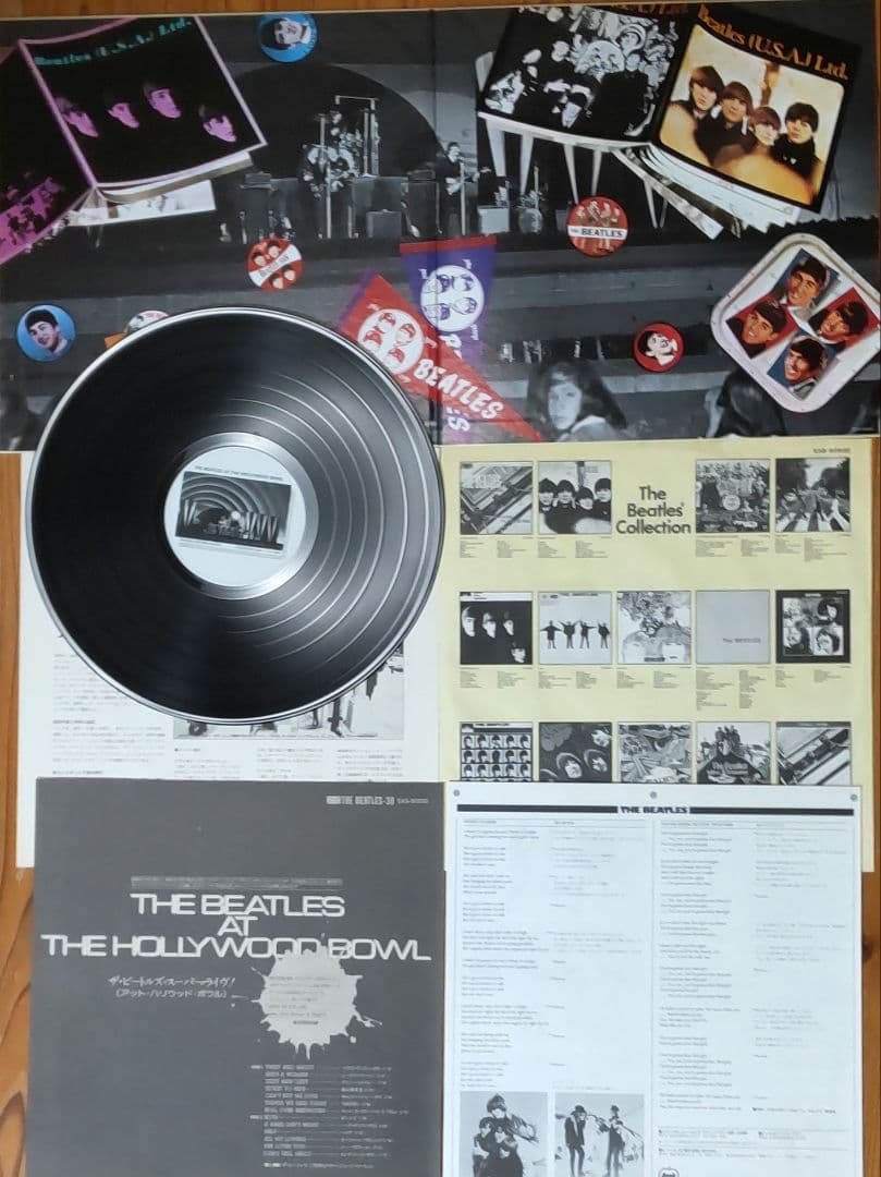 【貴重LP】The BEATLES （ビートルズ）LPレコード４枚