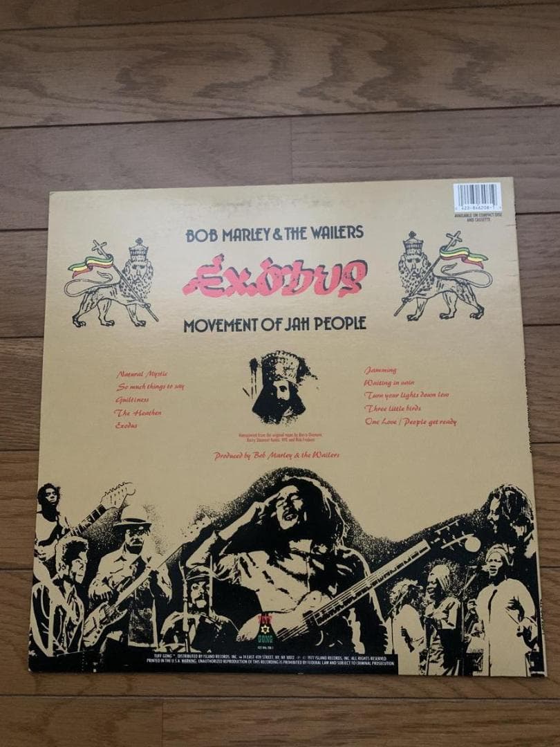 Bob Marley LP レコード Exodus ボブマーレイ エクソダス