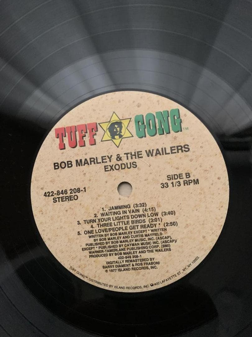 Bob Marley LP レコード Exodus ボブマーレイ エクソダス