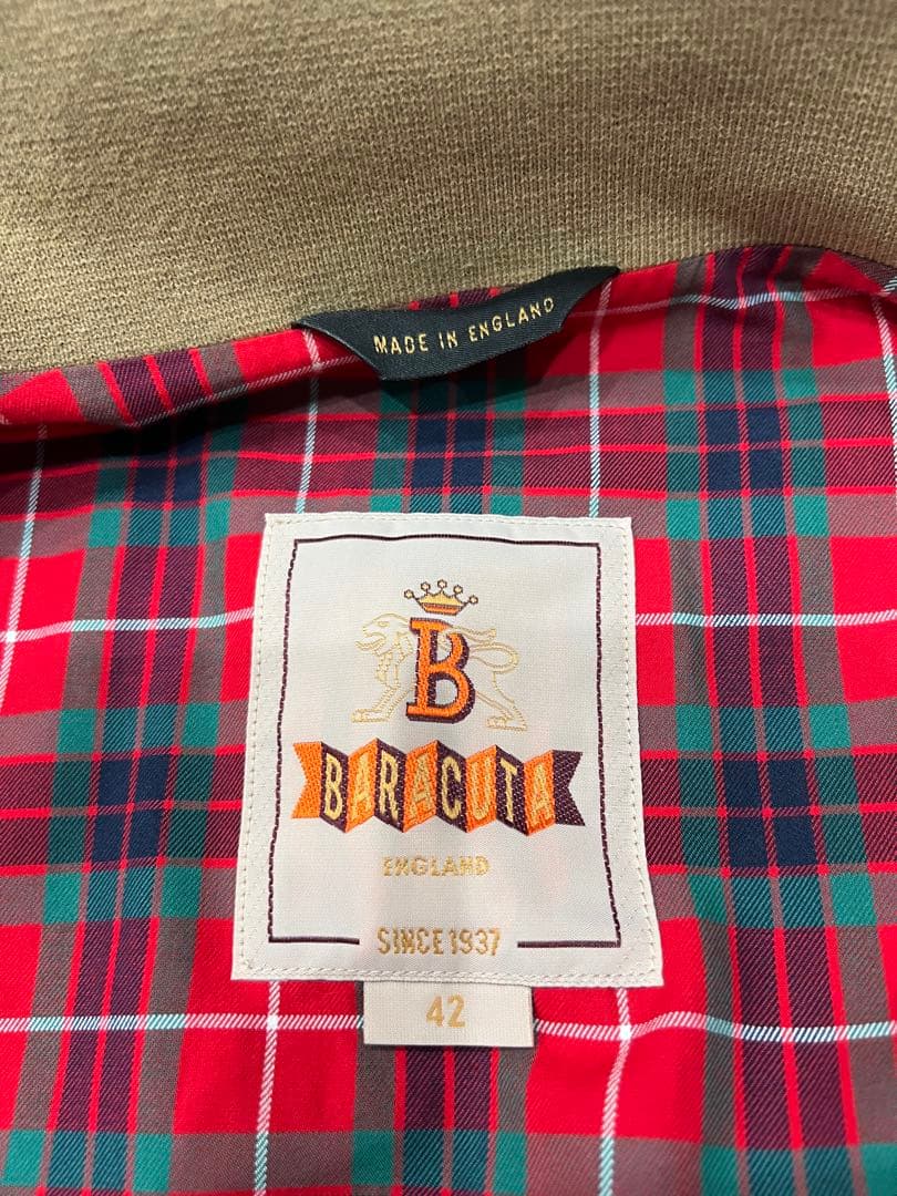 Baracuta G9 サイズ　42 カラー　タン 最終値下げ