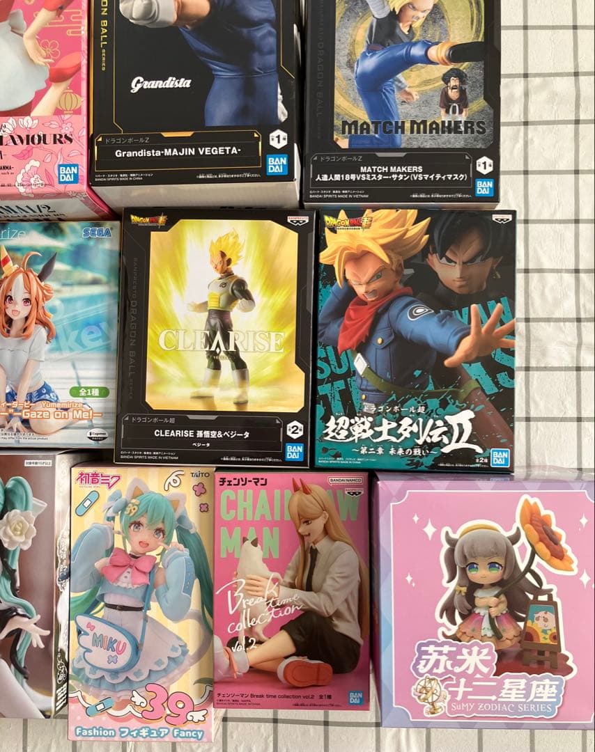 【開封済】初音ミク　ドラゴンボール　ウマ娘　美少女フィギュア　セット　まとめ売り