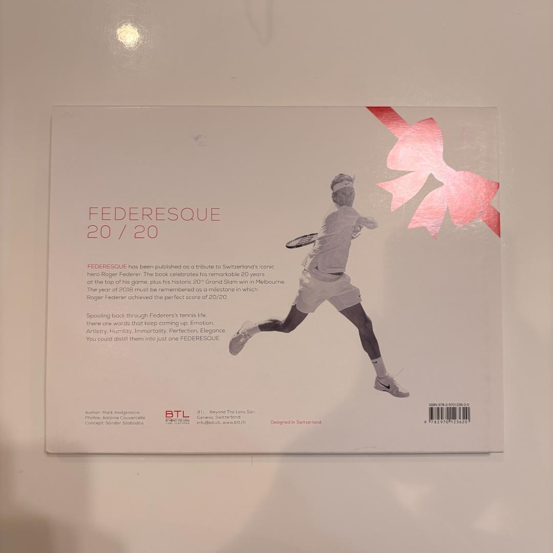 ロジャー・フェデラー　2冊セット　Federesque　 FEDGRAPHICA