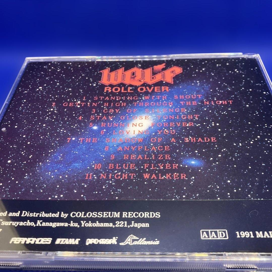 CD WOLF ウルフ　ROLL OVER ロールオーバー　1991年盤　帯付き