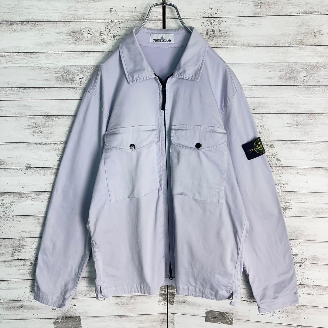 11938【美品・QR鑑定済み】ストーンアイランド　Lサイズ　ワークジャケット