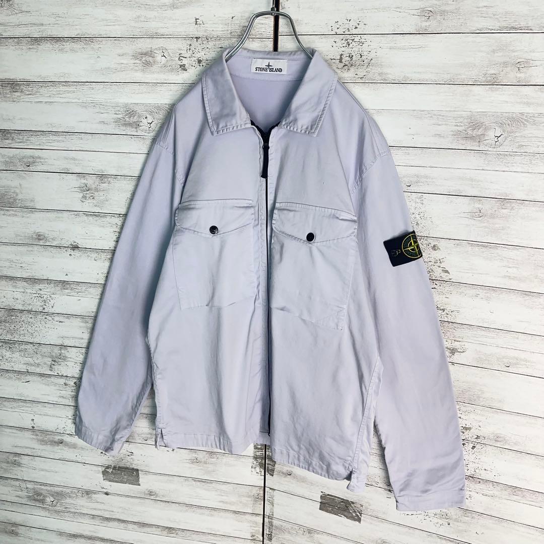 11938【美品・QR鑑定済み】ストーンアイランド　Lサイズ　ワークジャケット