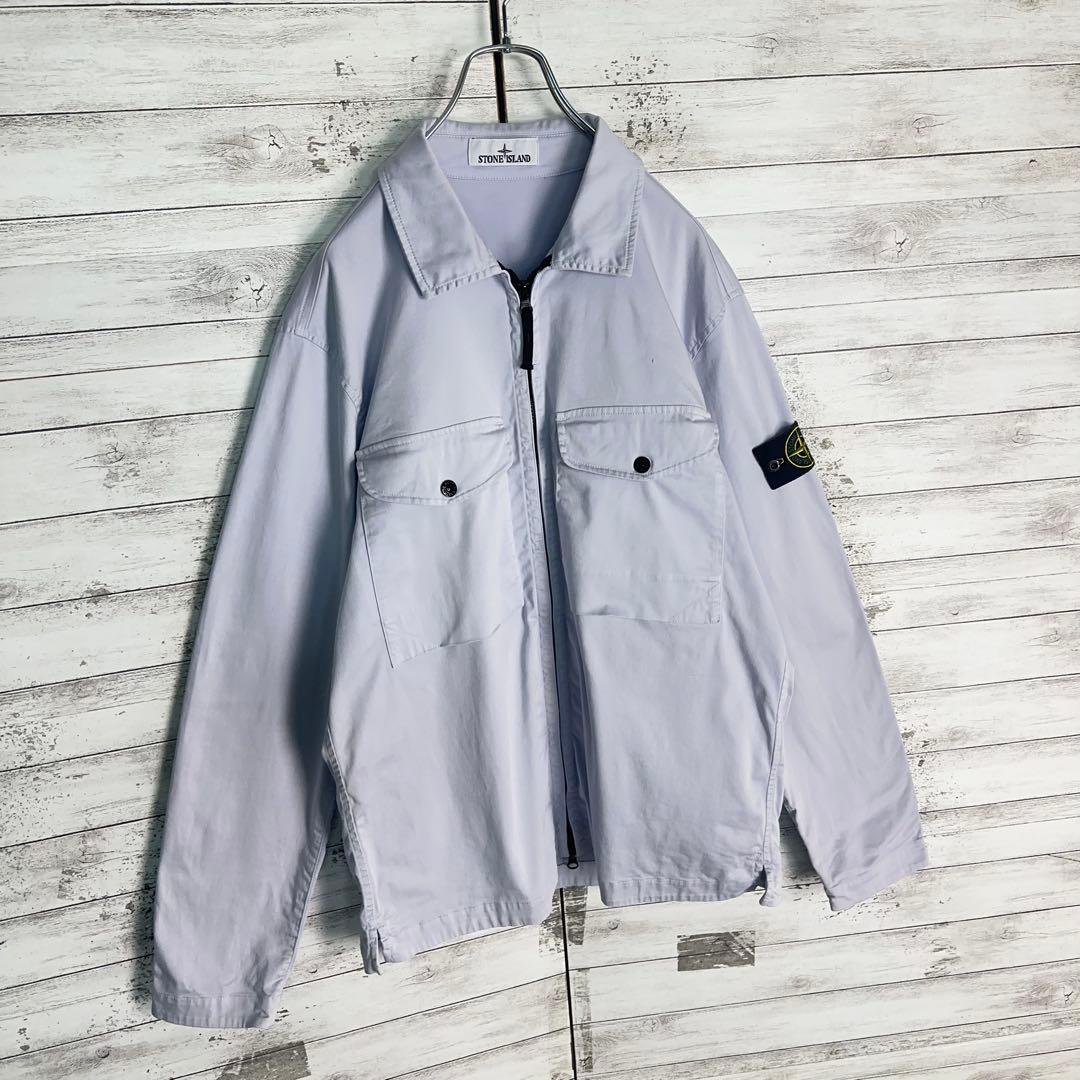 11938【美品・QR鑑定済み】ストーンアイランド　Lサイズ　ワークジャケット