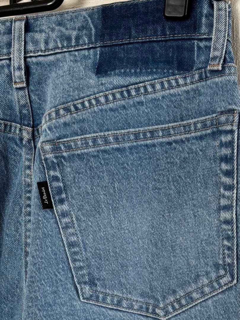 スローブイエナ　LE DENIM ストレートデニムパンツ　38