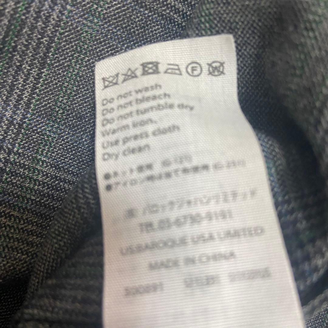 ENFOLD エンフォルド　ロングコートトレンチコート 36 チェック