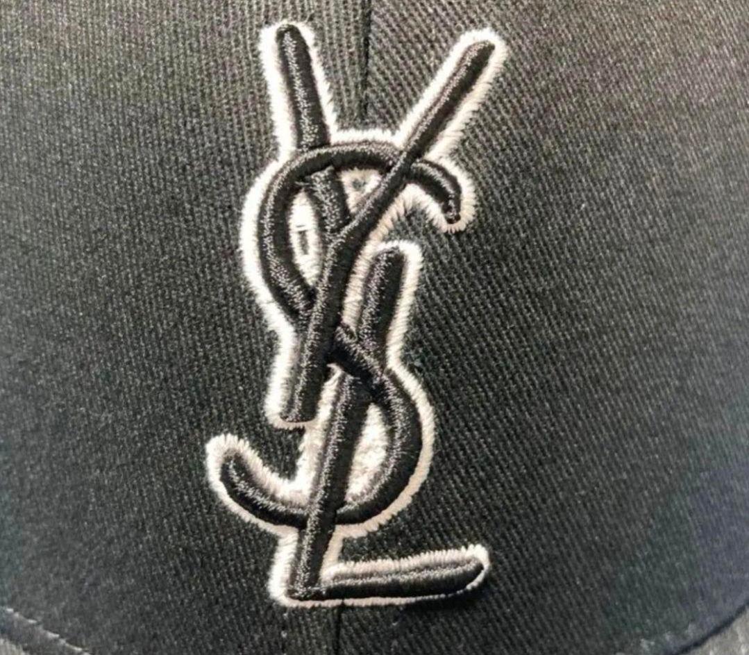 サンローラン New Era ニューエラ YSL モノグラム キャップ