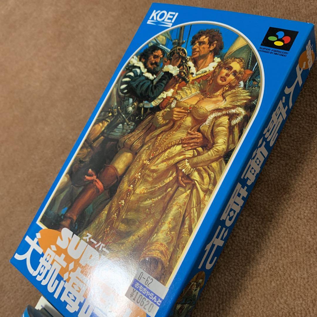 【美品】スーパー大航海時代　スーパーファミコン